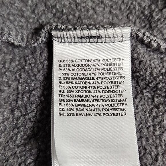 THE NORTH FACE MEN'S FULL ZIP PATCHES HOODIE Gray MENS S SMALL A3MCB - Picture 6 of 7